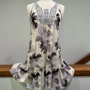 Umgee beaded front floral dress